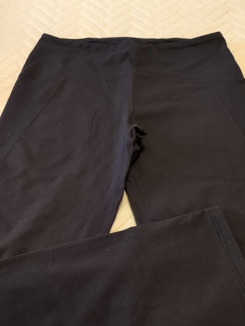 Tuff Athletics Black Active Leggings with Logo